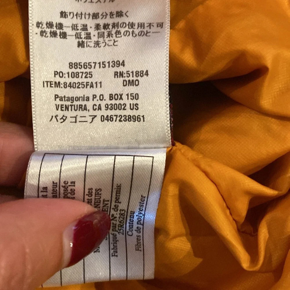 Patagonia womens nano puff pullover - size S - Picture 4 of 5